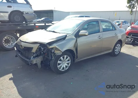 2010 Toyota Corolla Le z USA, uszkodzony, nr VIN 1NXBU4EE6AZ245853